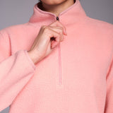 Ascend 1/4 Zip Fleece Rose Elegance