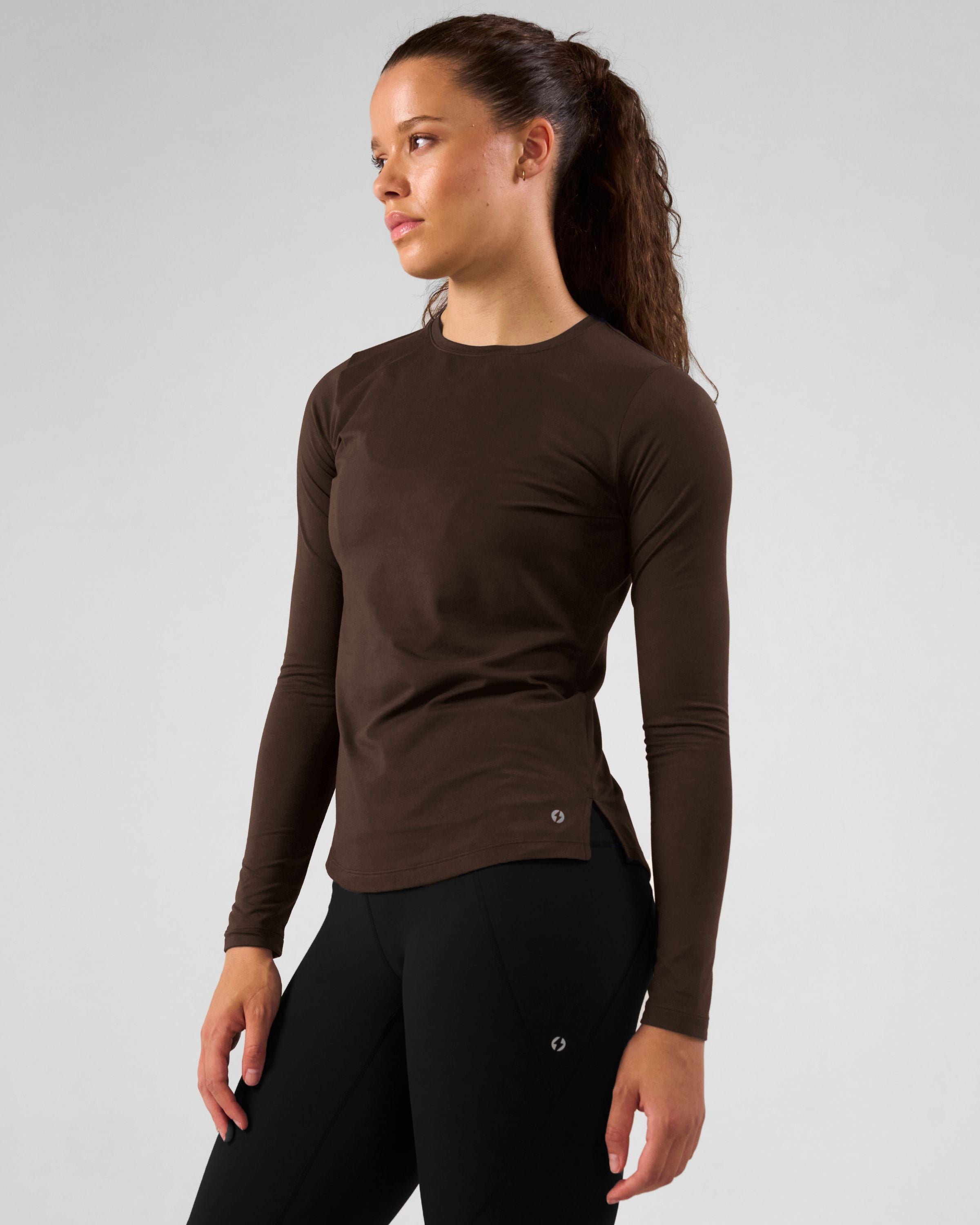 Core Long Sleeve Top Espresso