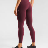 Sculpt High-Waisted Leggings Cherry Lacquer
