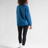 All-Day-Wear Half Zip Sweatshirt Midnight Blue