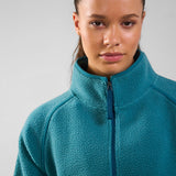 Ascend 1/4 Zip Fleece Deep Teal