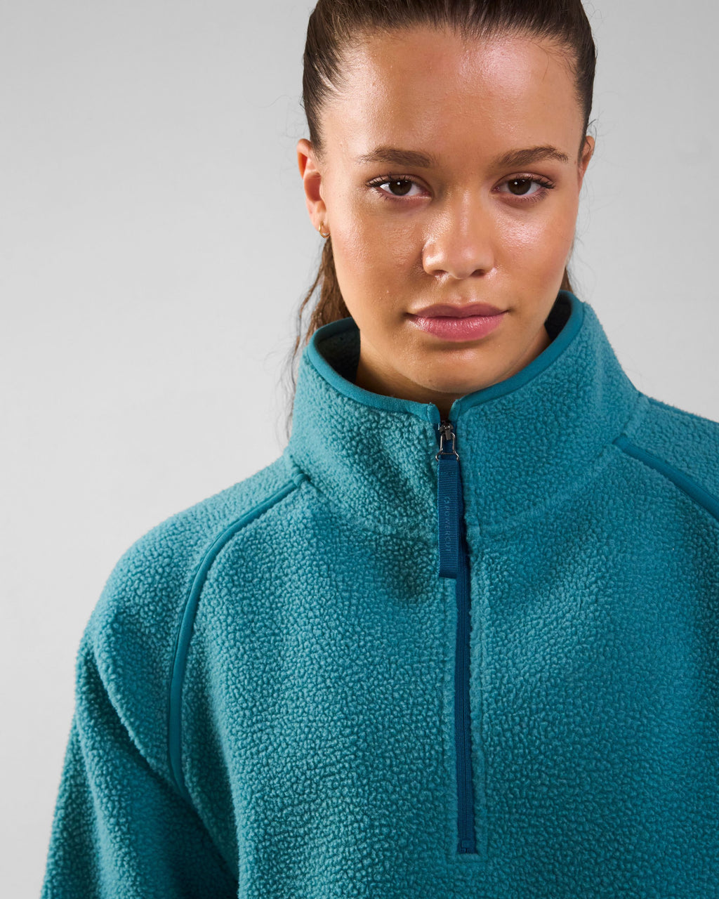 Ascend 1/4 Zip Fleece Deep Teal