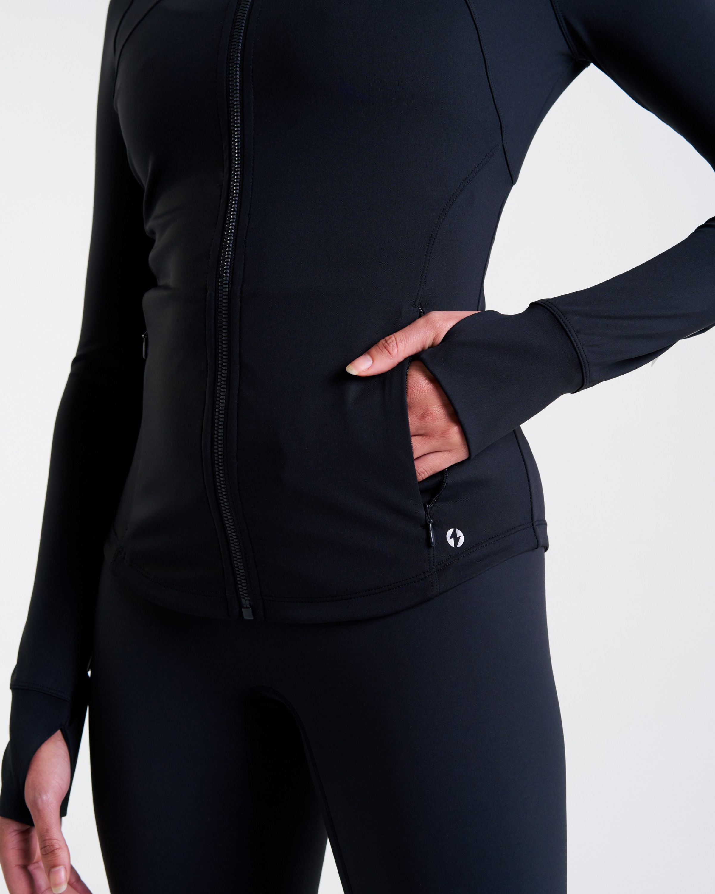 RNG2 Zip Through Jacket Black