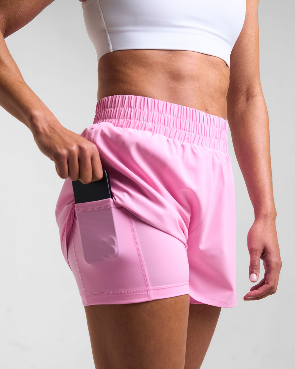 Pace 2-in-1 Performance Shorts Pink Glow