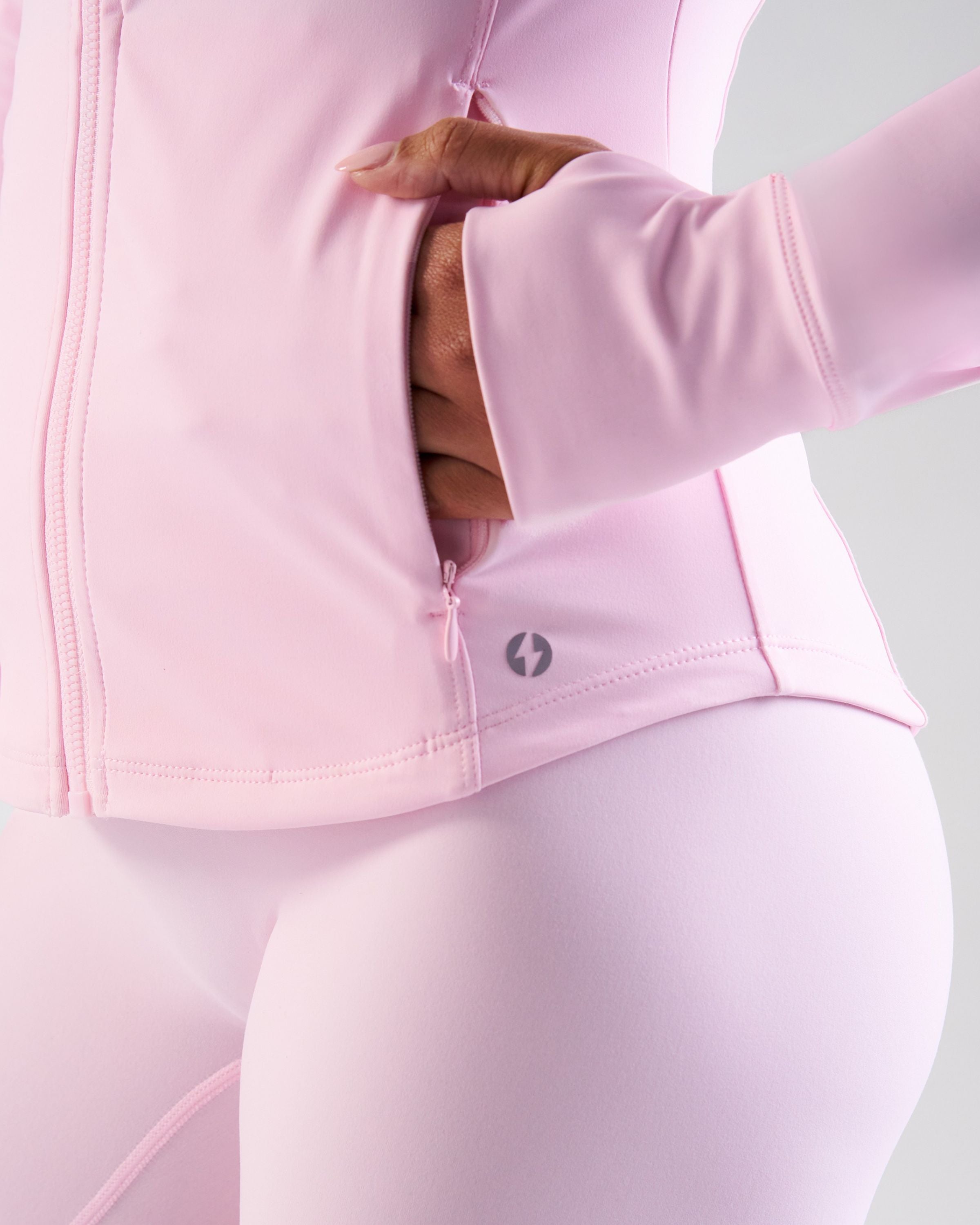 RNG2 Zip Through Jacket Light Pink