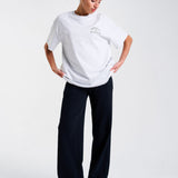 Clubhouse Relaxed Straight Leg Joggers Washed Black