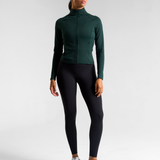 All-Day-Wear Zip Up Jacket Heritage Green