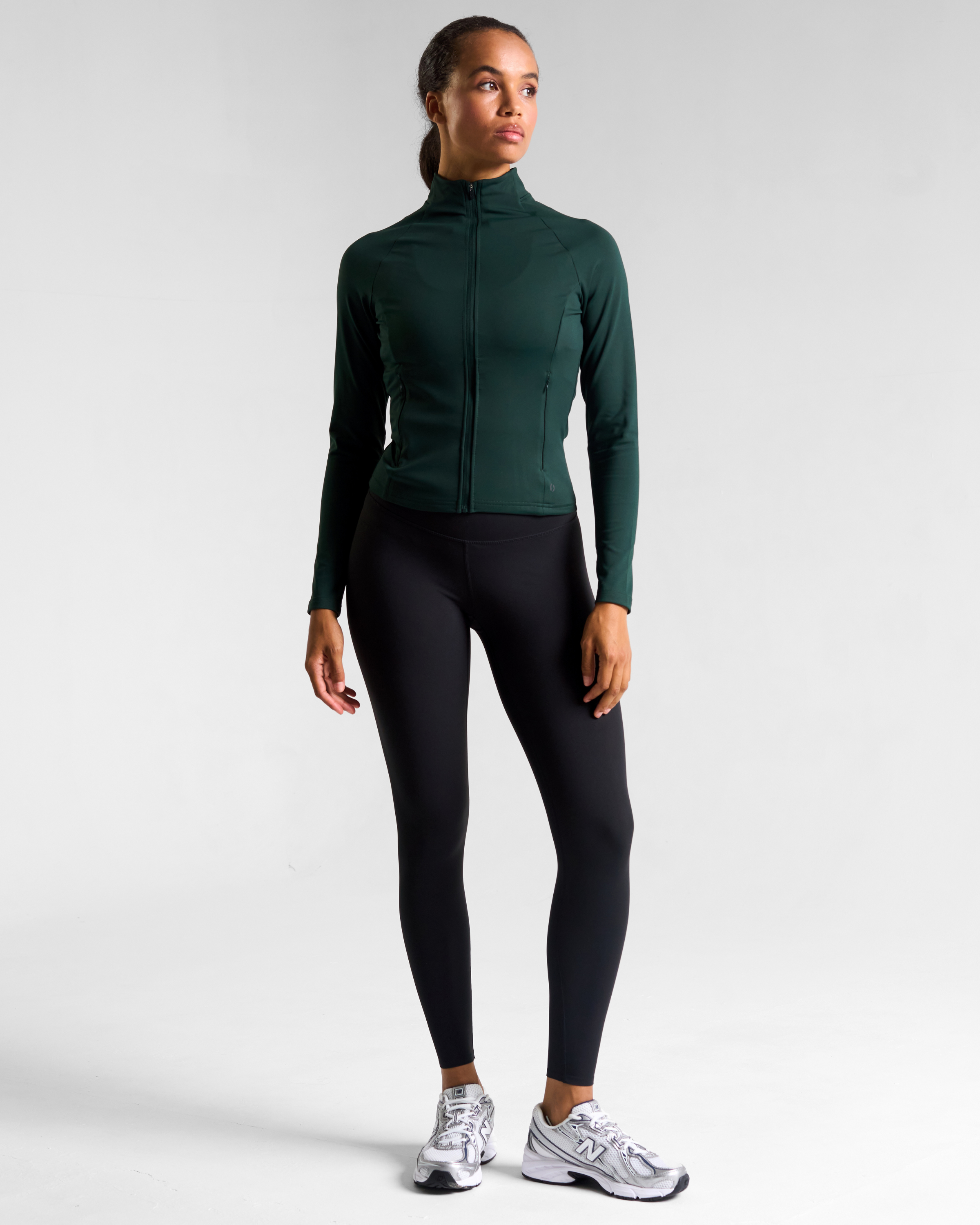 All-Day-Wear Zip Up Jacket Heritage Green