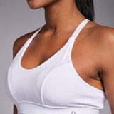 Ultimate Medium Impact Sports Bra White