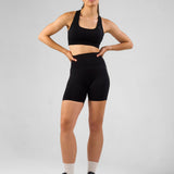 SOLID Seamless 6" Short Black