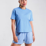 All-Day-Wear High-Rise Shorts Sky Blue