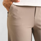 All-Day-Wear Wide Leg Trouser Sandy Taupe