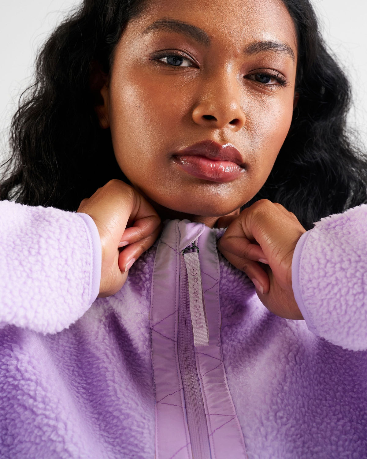 Ascend Quarter Zip Fleece Lilac