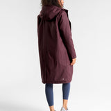 OUTSIDER Raincoat Cherry Lacquer