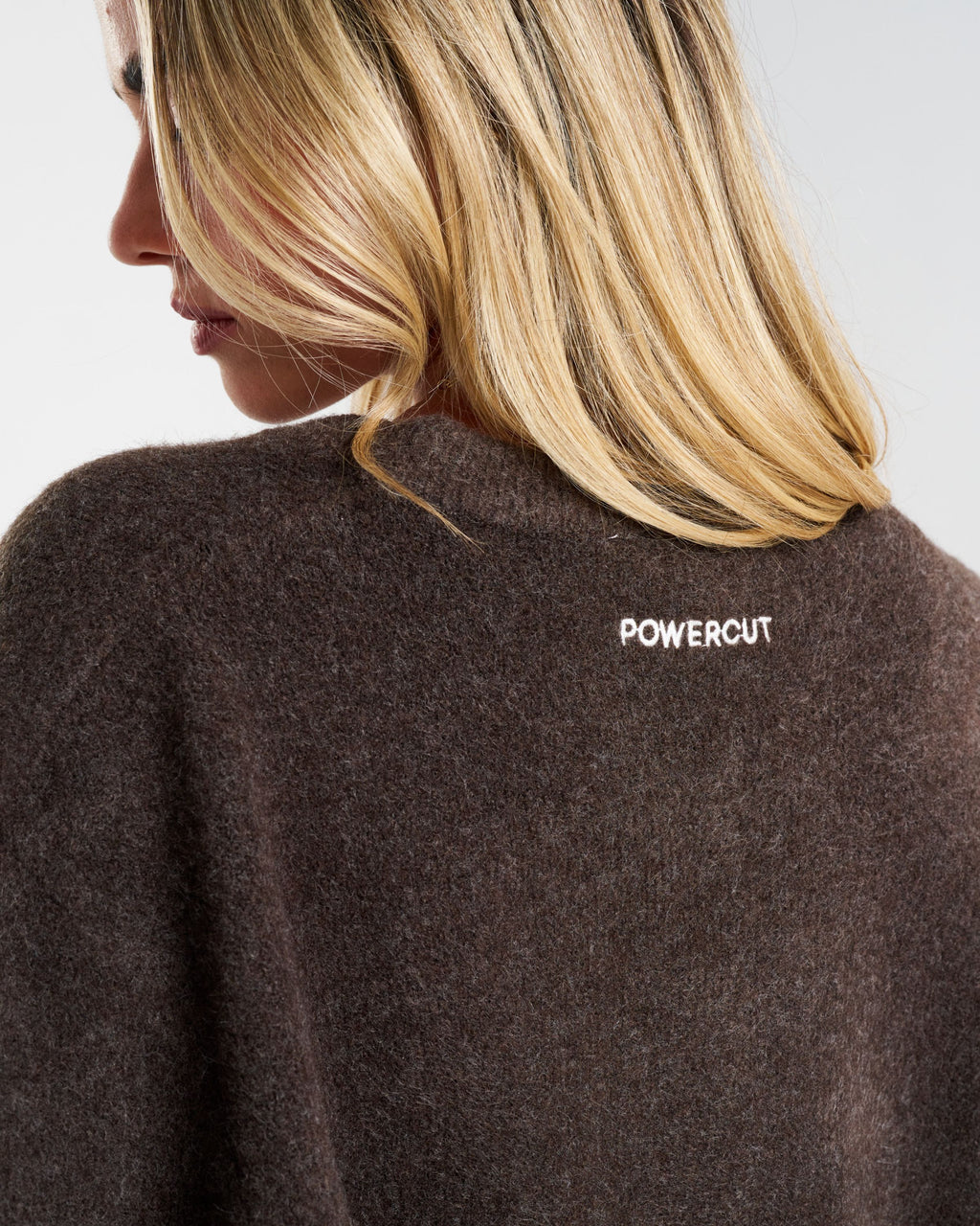 SoftKnit Button Up Cardigan Espresso