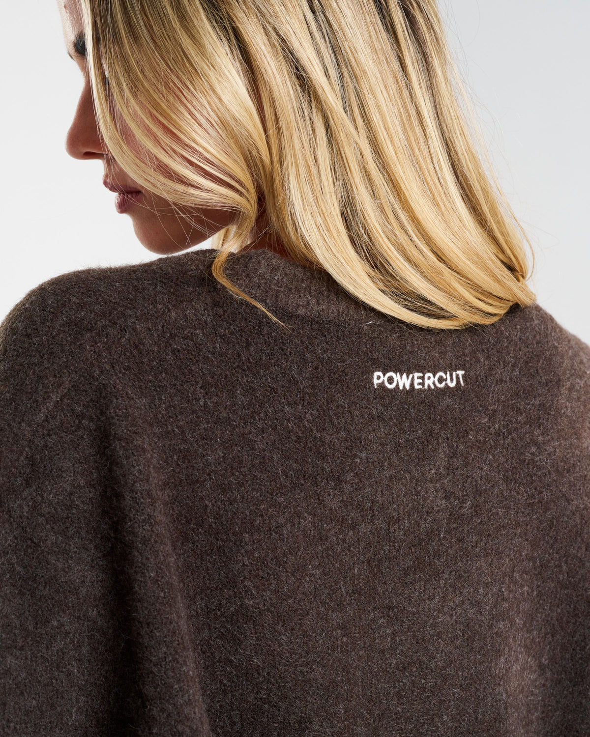 SoftKnit Button Up Cardigan Espresso