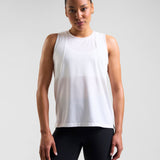 Core Lyocell Blend Active Vest White