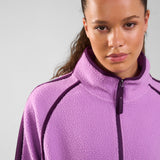 Ascend 1/4 Zip Fleece Violet Crush