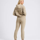 PWCT Club Women's Oversized Hoodie Beige