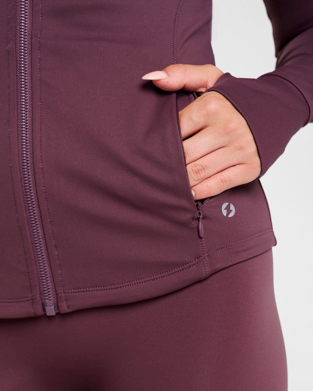 RNG2 Zip Through Jacket Mulberry