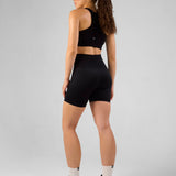 SOLID Seamless 6" Short Black