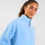 Ascend 1/4 Zip Fleece Cloud Blue