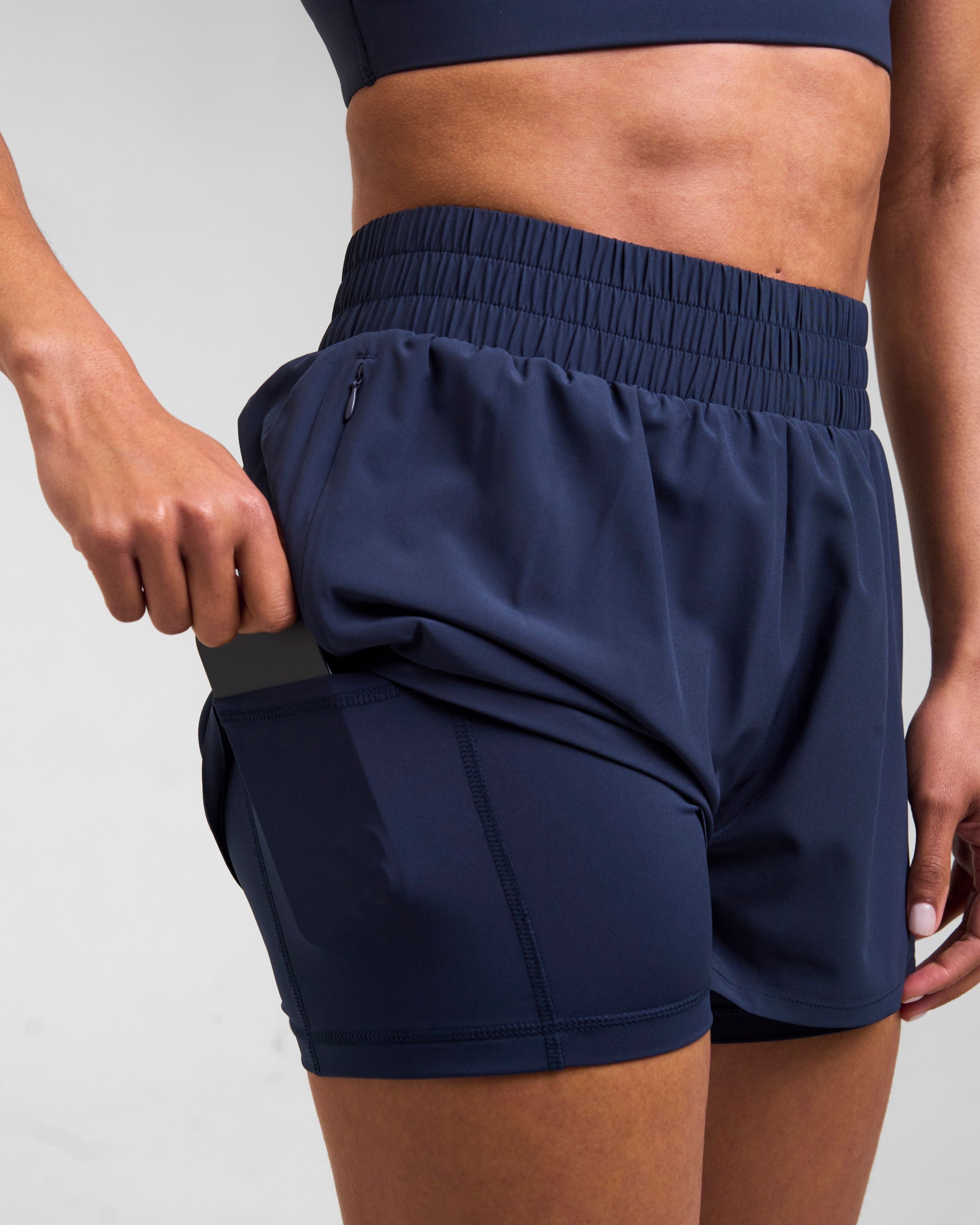 Pace 2-in-1 Performance Shorts Outerspace Navy