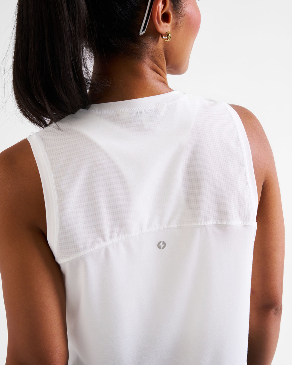 RUNSeries Cropped Vest White