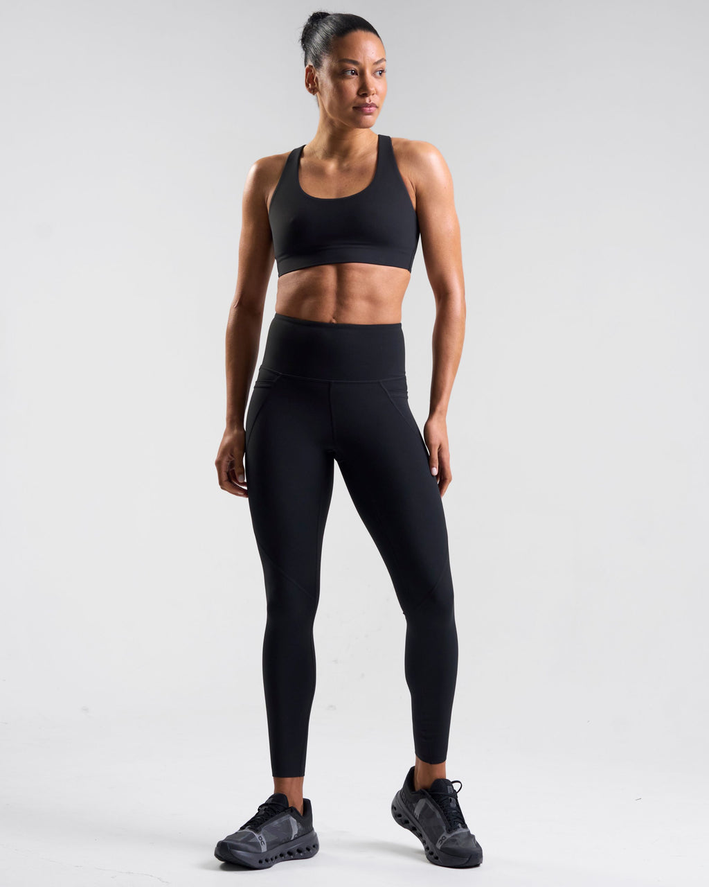 Sculpt Medium Support Sports Bra Black