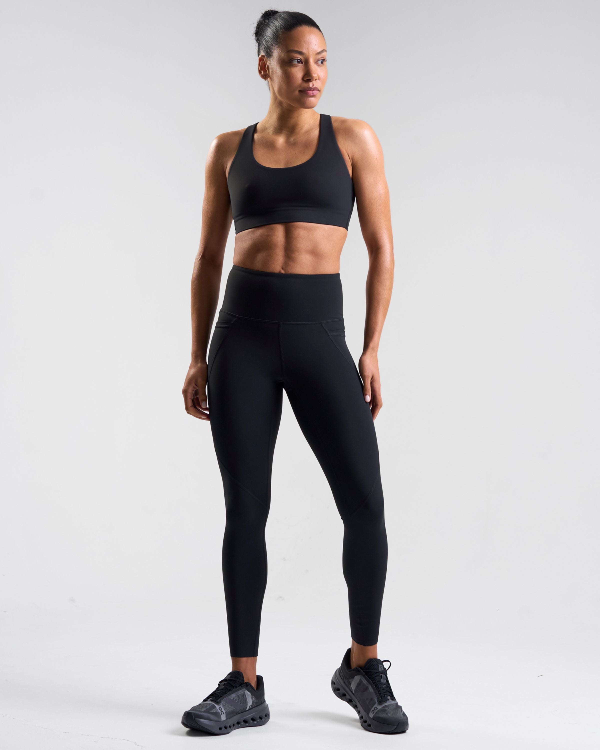 Sculpt Medium Support Sports Bra Black
