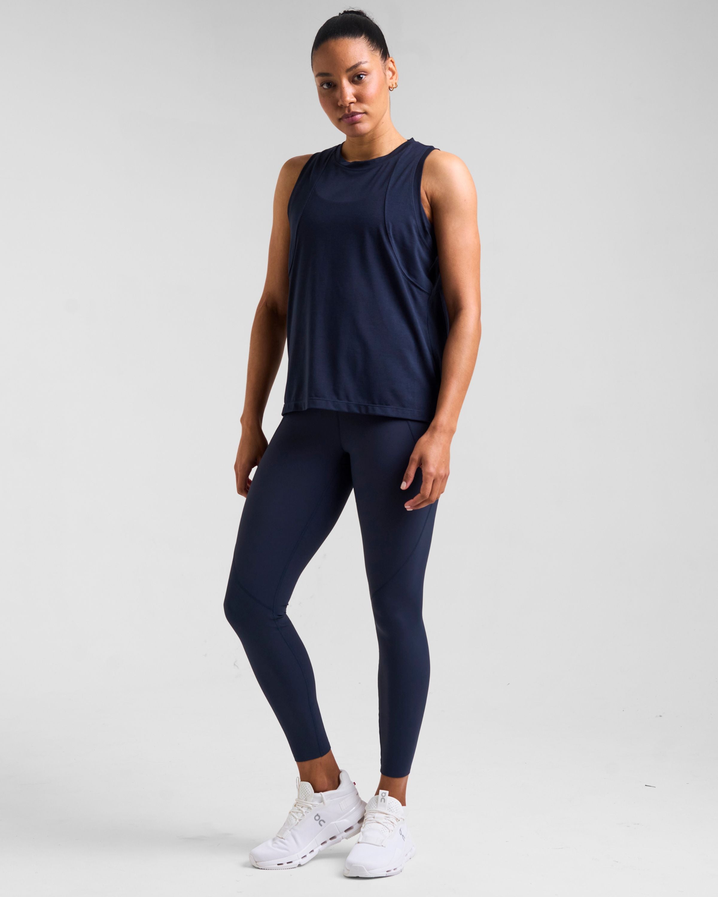 Core Lyocell Blend Active Vest Outerspace Navy