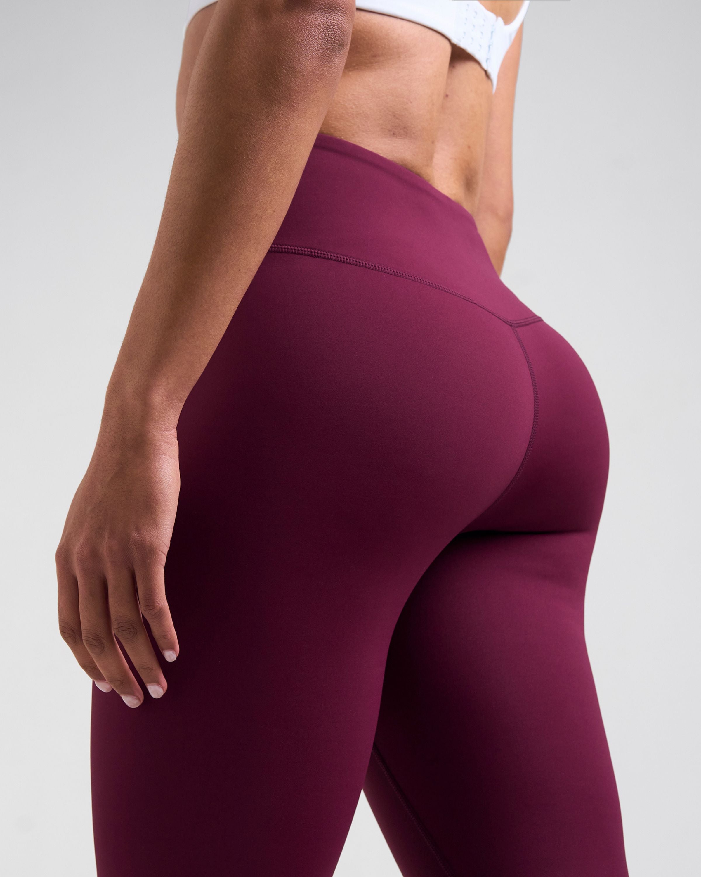 Sculpt V-Waist Leggings Cherry Lacquer