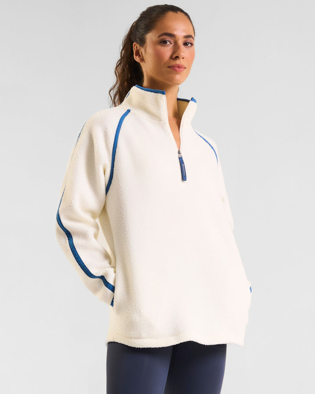 Ascend 1/4 Zip Fleece Marshmallow