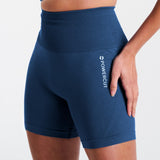 SOLID Seamless 6" Short Dark Blue