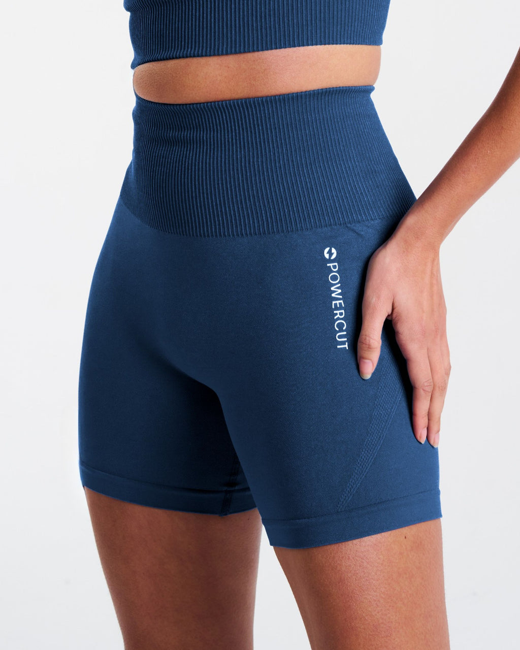 SOLID Seamless 6" Short Dark Blue