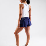 Court Piping Detail Tank Top White