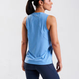 Core Lyocell Blend Active Vest Sky Blue