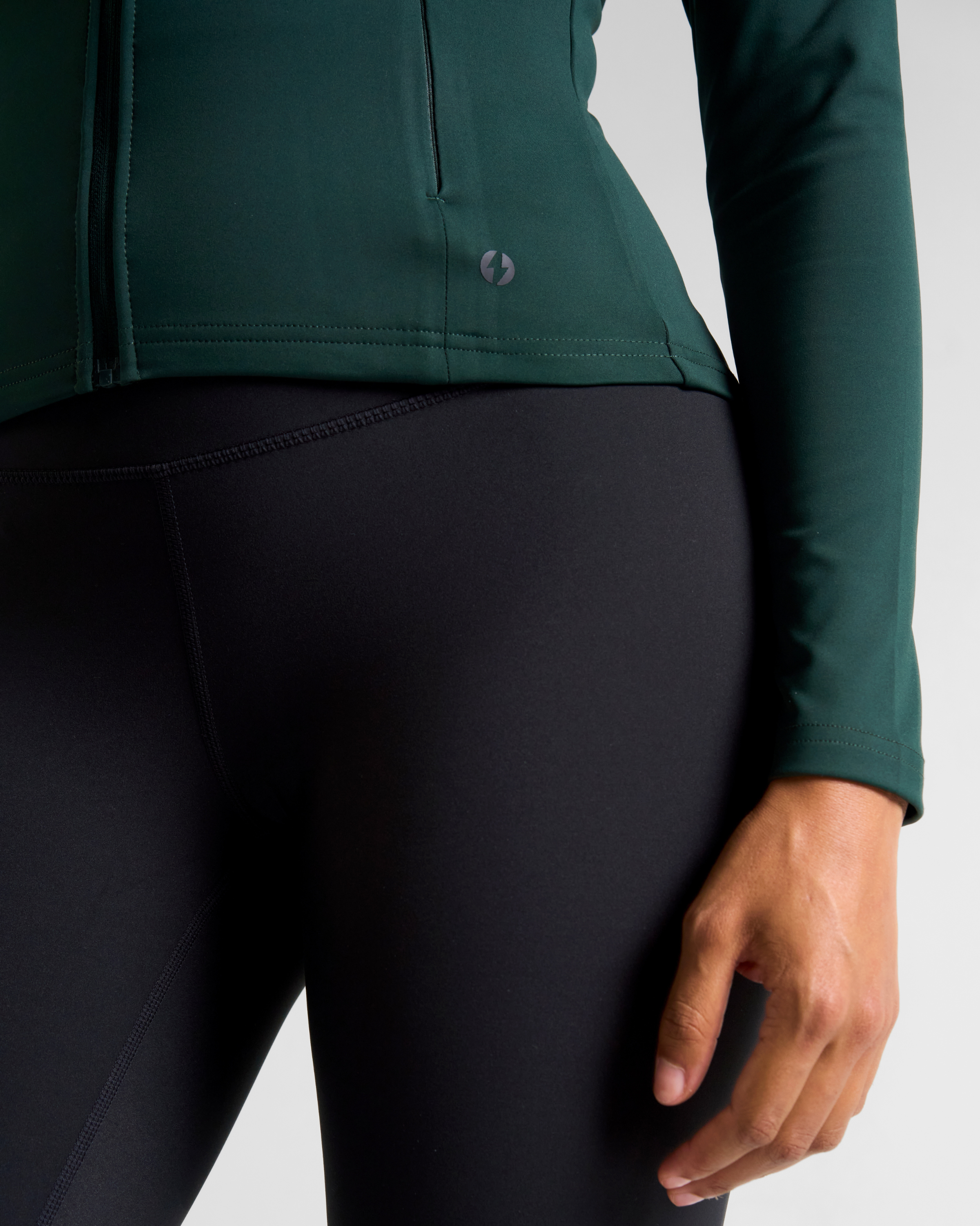 All-Day-Wear Zip Up Jacket Heritage Green