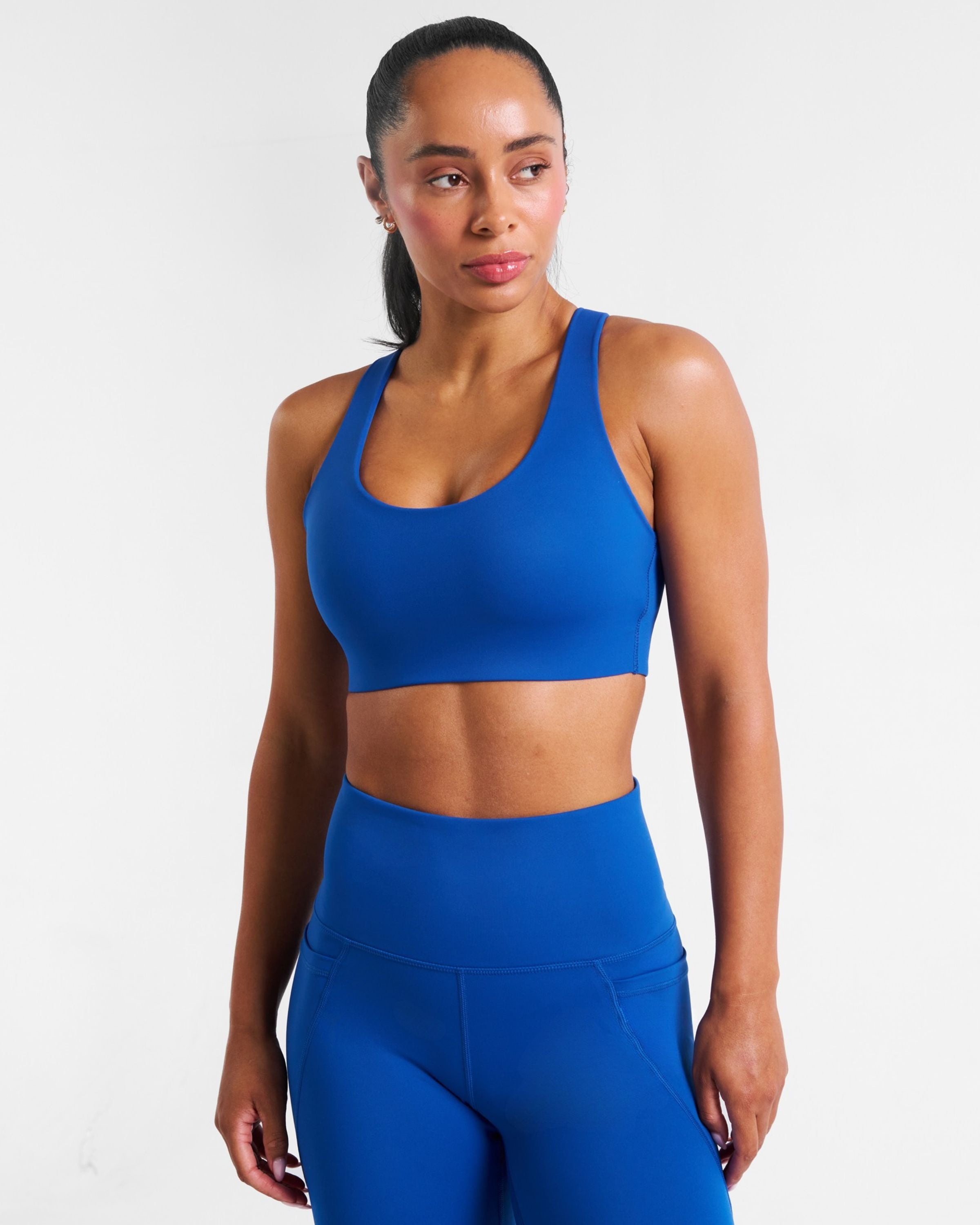 Sculpt Medium Support Sports Bra Cobalt Blue