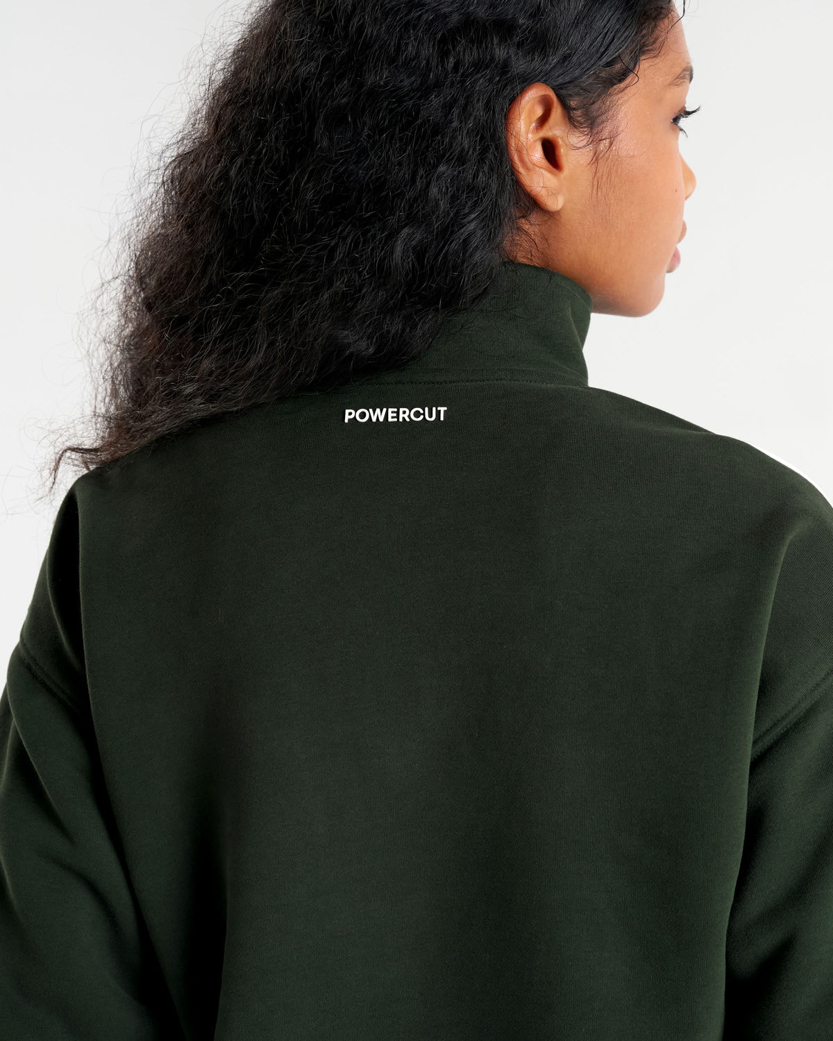 Clubhouse Half Zip Sweatshirt Forest Green