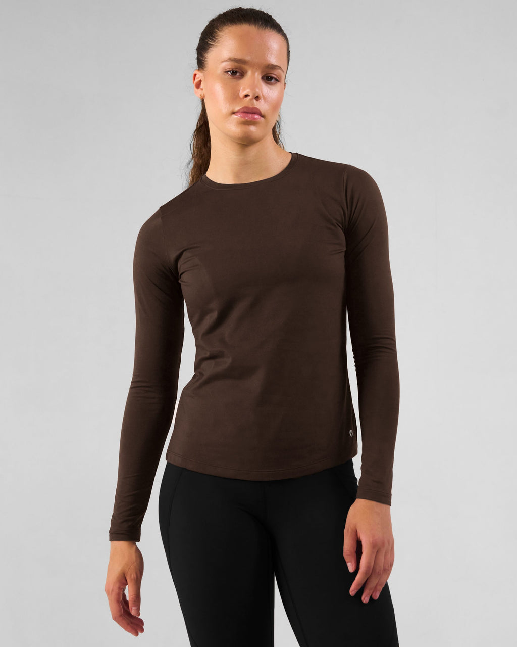 Core Long Sleeve Top Espresso
