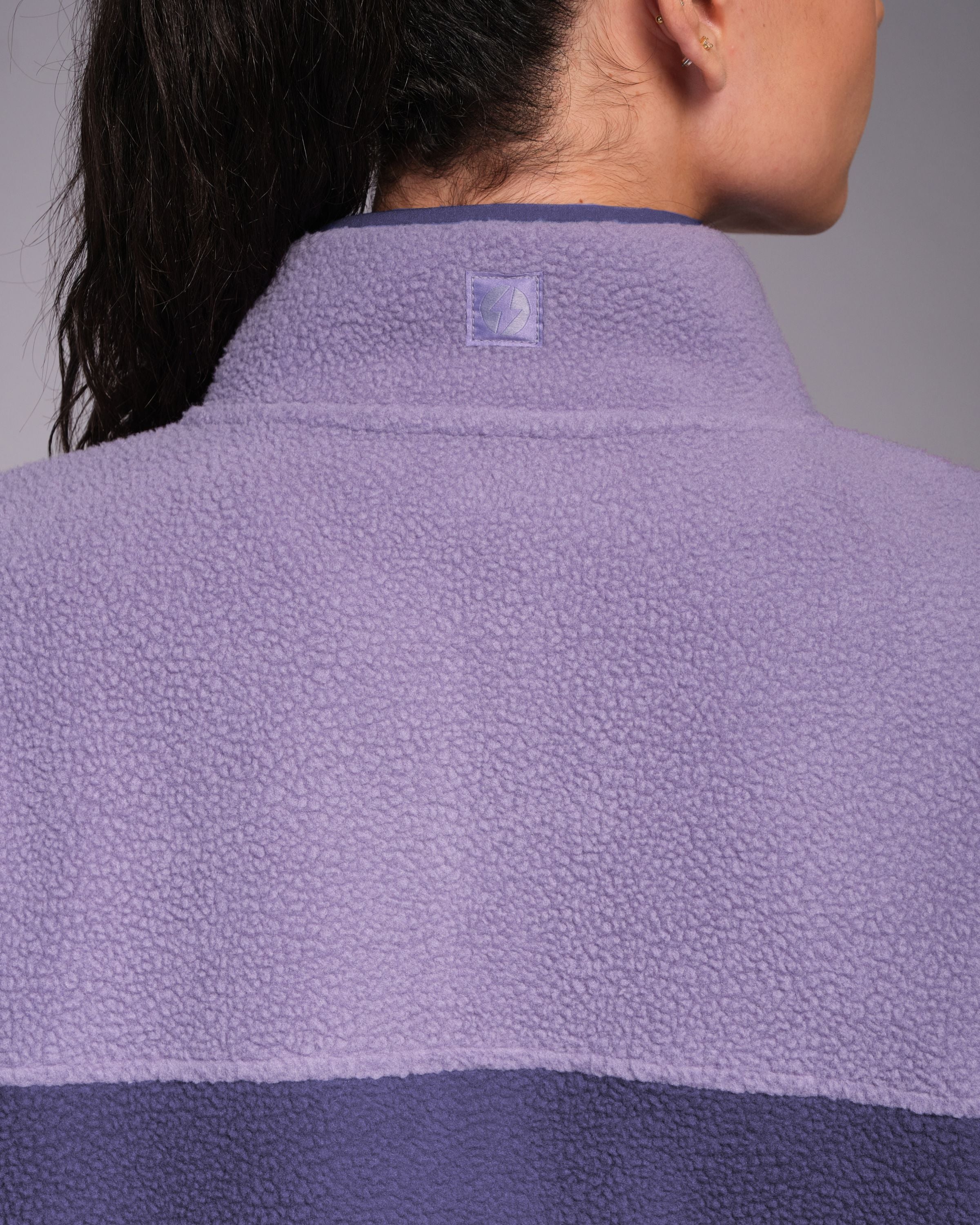 Ascend Half Snap Fleece Purple Haze
