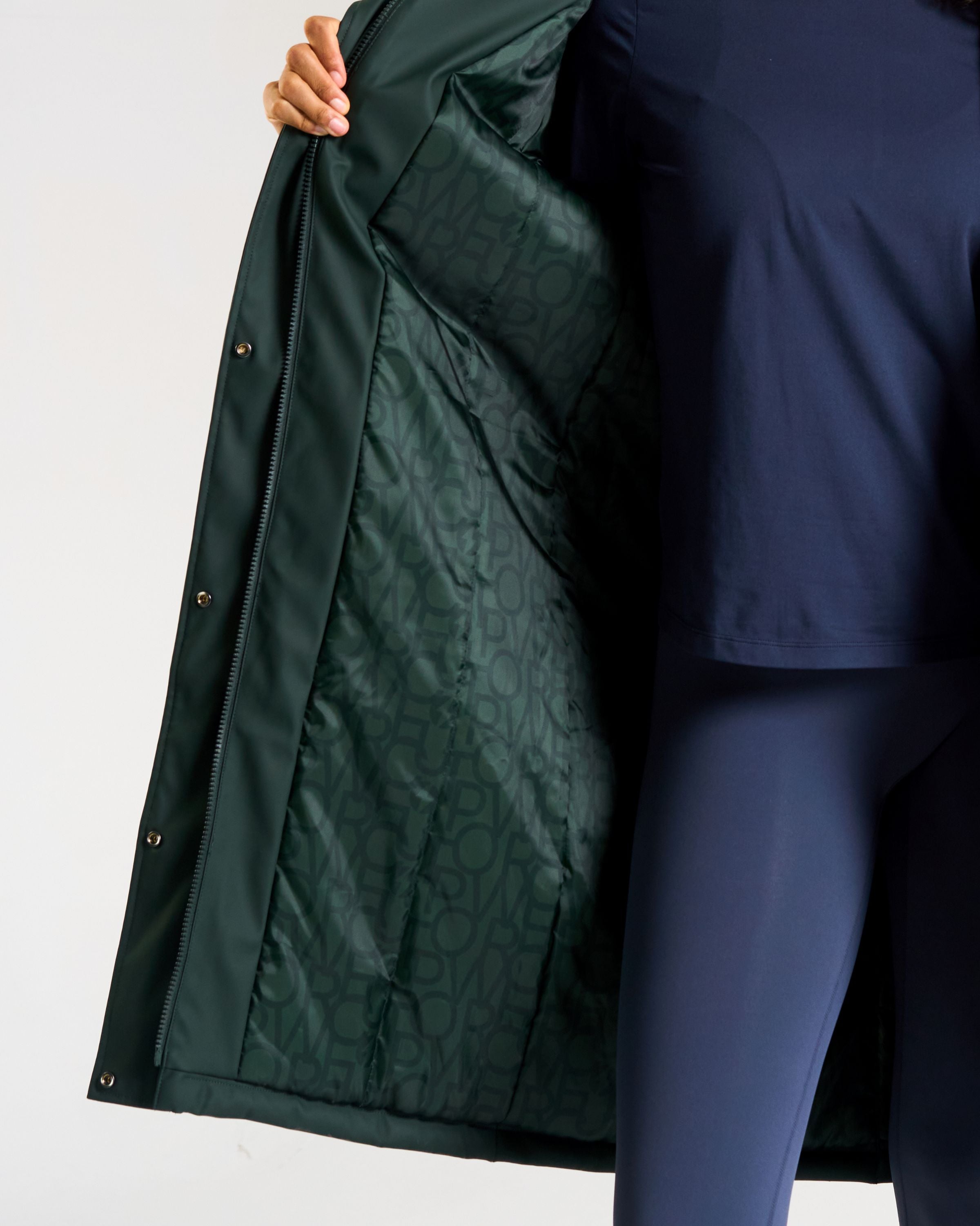 OUTSIDER Raincoat Heritage Green