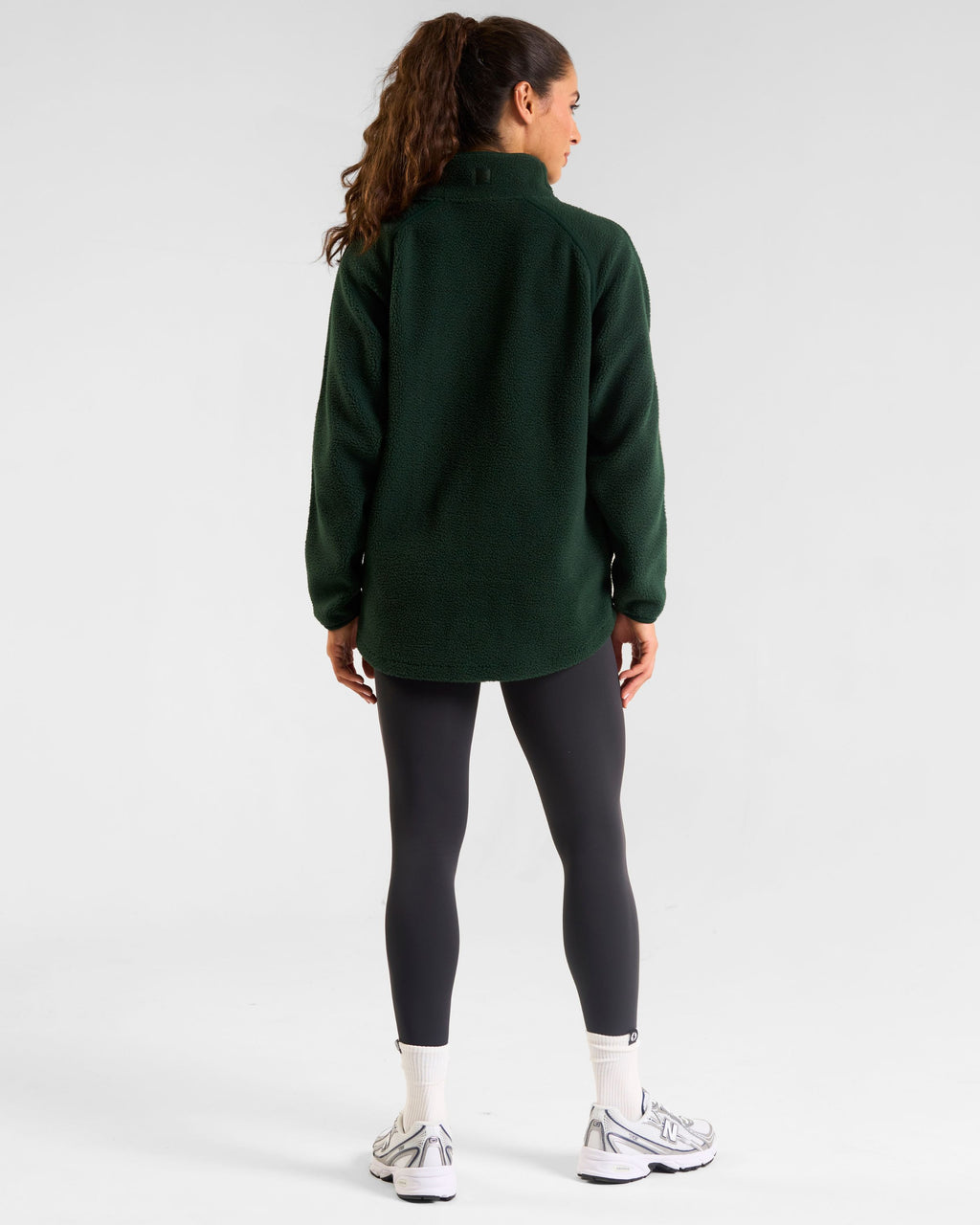 Ascend 1/4 Zip Fleece Heritage Green