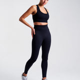 SOLID Seamless Leggings Black
