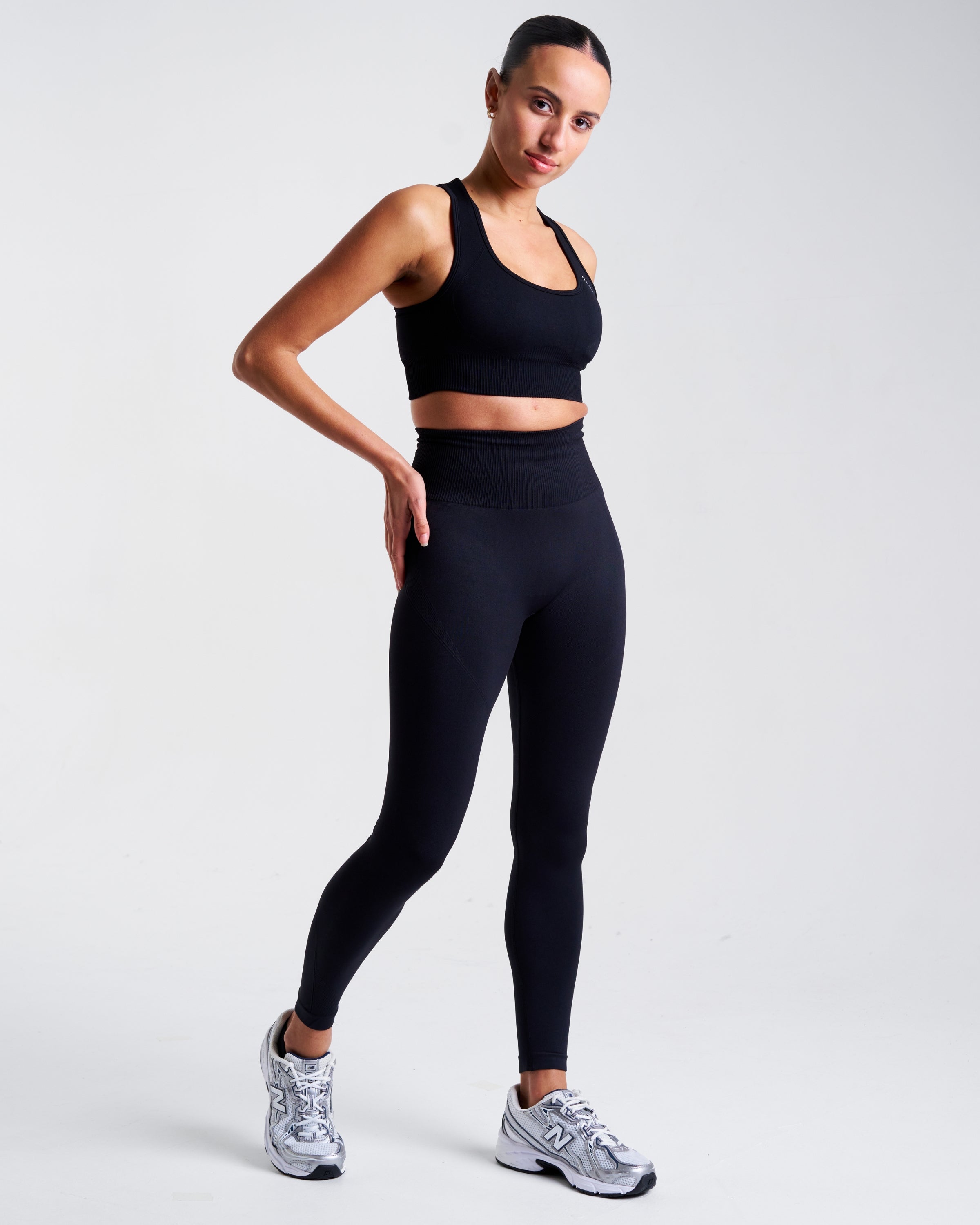 SOLID Seamless Leggings Black