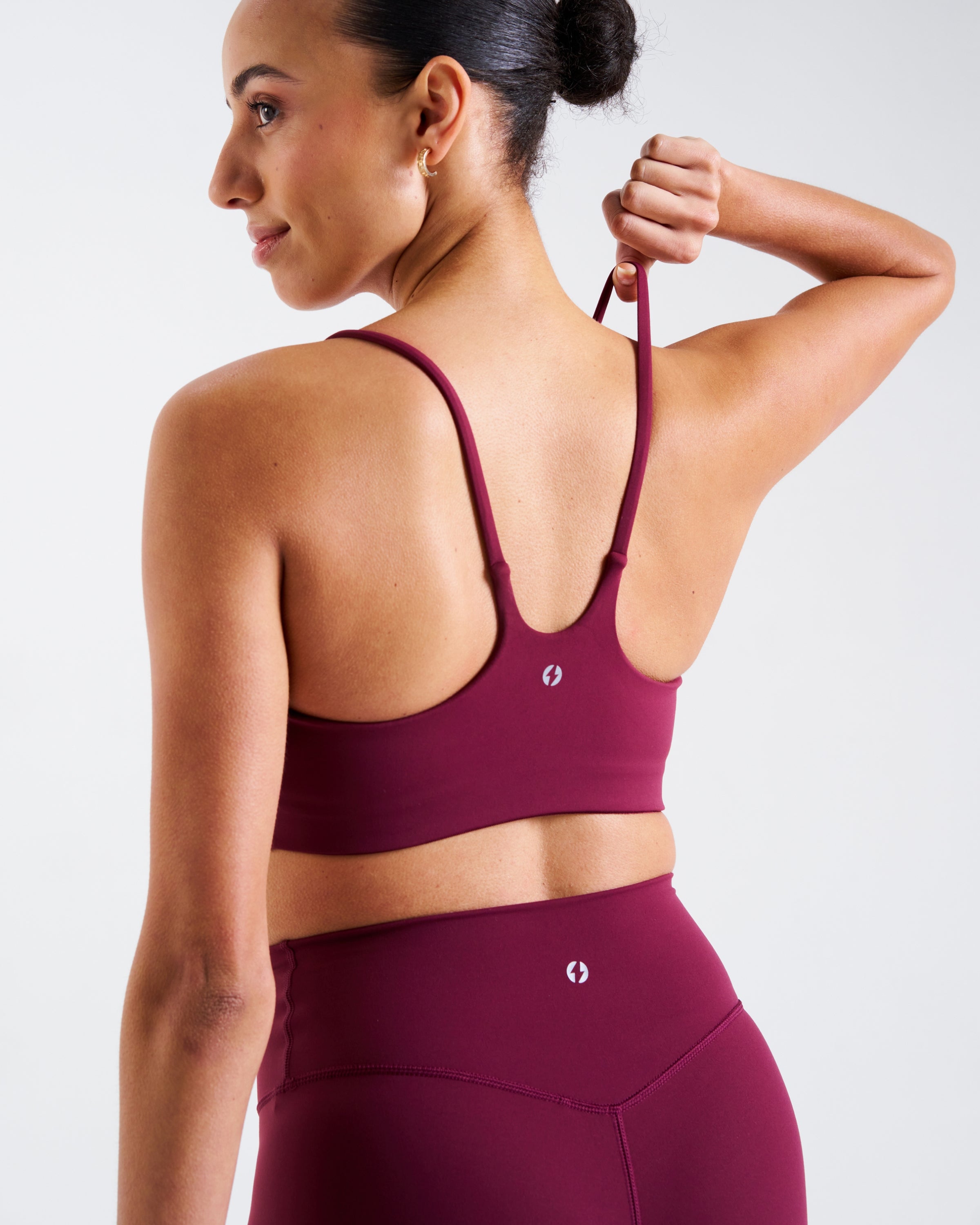 Cloudmove Low Impact Bra Cherry Lacquer