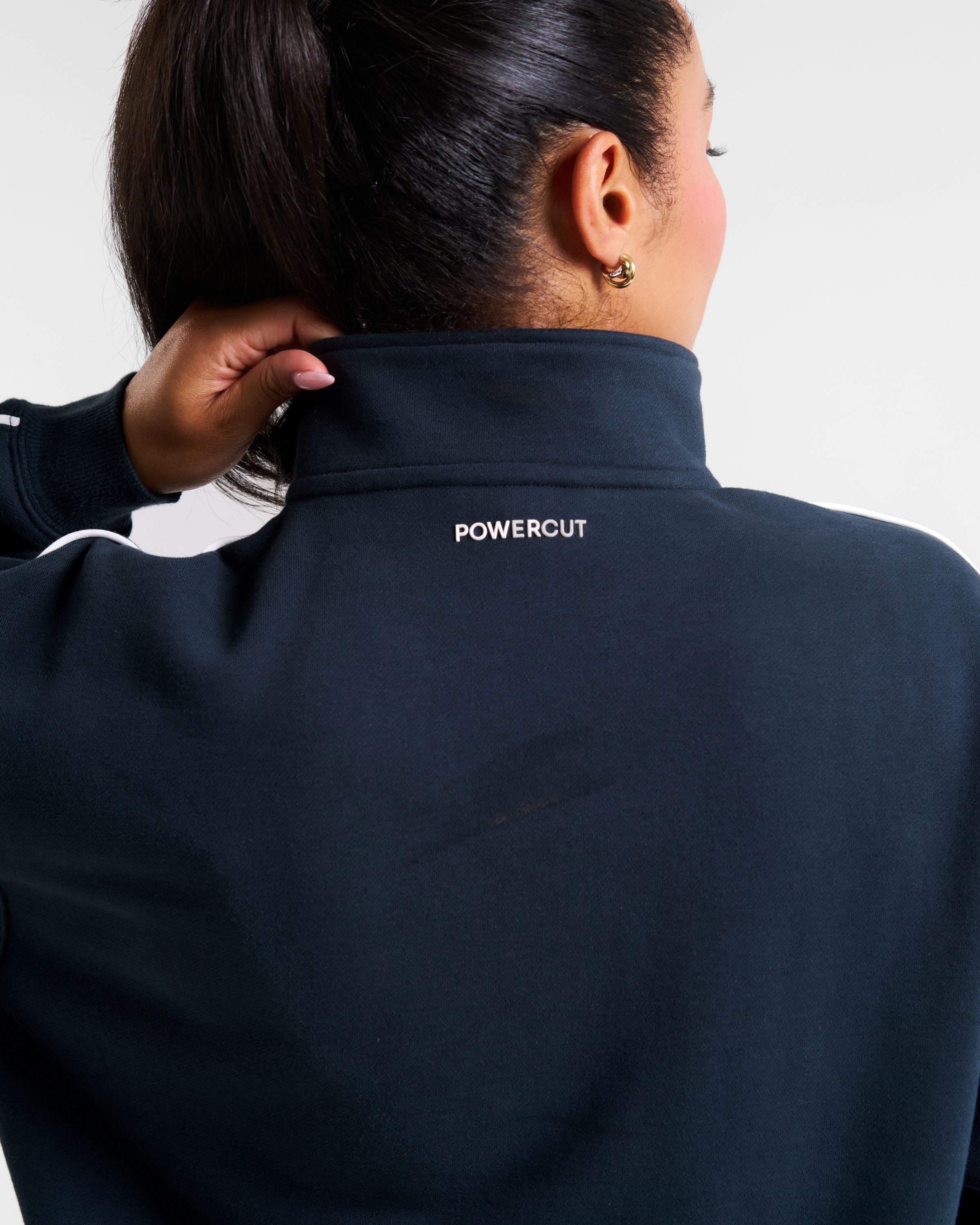 Clubhouse Half Zip Sweatshirt Outerspace Navy