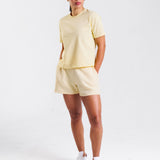 All-Day-Wear Box Tee Butter Yellow