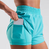 Pace 2-in-1 Performance Shorts Fresh Aqua